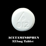 ACETAM325MG TB RELI 100