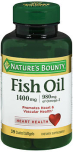 Nature's Bounty Odorless Fish Oil 1400 mg Triple Strength - 39 Coated Softgels