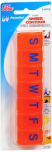 Ezy Dose 7-Day Amber Contour Pill Reminder Large #67790 - 1 Each