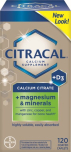 Citracal Calcium Citrate + Magnesium & Minerals Caplets - 120 ct