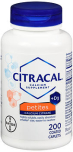 Citracal Calcium Citrate + D3 Petites Tablets - 200 ct