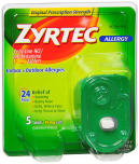 Zyrtec 24 Hour Indoor-Outdoor Allergy Relief 10mg- 5 Tablets