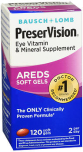 PreserVision Eye Vitamin & Mineral Supplement - 120 Gelcaps