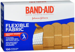 Band-Aid Flexible Fabric All One Size Adhesive Bandages - 100 ct