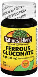 Nature's Blend Ferrous Gluconate Tablets