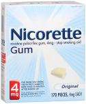 Nicorette Gum 4 mg Original