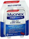 Mucinex Fast-Max Cold Flu Sore Throat - 20 Caplets