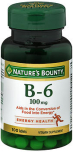 Nature's Bounty Vitamin B-6 100mg - 100 Tablets