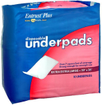 Entrust Plus Disposable Underpads Extra Extra Large - 40 ct