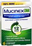 Mucinex DM Expectorant and Cough Suppressant, 600mg, Extended-Release Bi-Layer - 40 Tablets