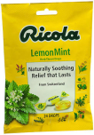 Ricola Herb Throat Drops Natural Lemon Mint - 24 ct