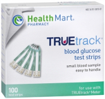 Health Mart TRUEtrack Blood Glucose Test Strips