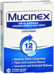 Mucinex Expectorant Extended-Release Bi-Layer Tablets, 600 mg - 20 Ct.