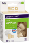 Flents Quiet Please Comfort Foam Ear Plugs - 10 pairs