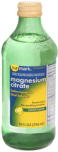 Sunmark Magnesium Citrate Oral Solution Lemon Flavor