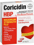 Coricidin HBP Maximum Strength Flu Tablets