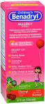 Benadryl Children's Allergy Liquid Cherry - 4 oz