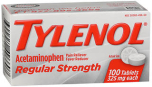 Tylenol Regular Strength Tablets, 325 mg - 100 ct