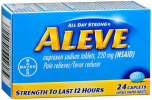 Aleve Pain and Fever Reducer Caplets - 24 ct