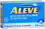 Aleve Pain and Fever Reducer Tablets - 24 ct