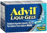 Advil Pain Reliever/Fever Reducer Liqui-Gels 200mg - 20 ct