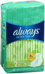 Always Ultra Thin Pads Long Super Size 2