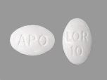 LORATADINE TAB 10MG APX   100