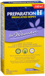 Preparation H Medicated Wipes for Women - 48 Wipes