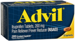 Advil Ibuprofen 200 mg Coated Caplets