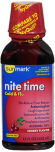 Sunmark Nite Time, Cold & Flu Liquid, Cherry Flavor - 12 oz