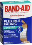 Band-Aid Flexible Fabric Bandages All One Size - 30 ct