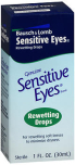 Bausch + Lomb Sensitive Eyes Rewetting Drops - 1 oz