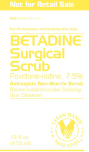 BETADINE SURG SCRB  HOSP   4OZ