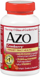 Azo Cranberry Supplement - 100 Softgels