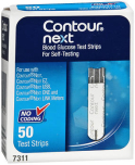 Contour Next Blood Glucose Test Strips - 50 Strips