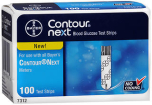 Contour Next Blood Glucose Test Strips - 100 strips