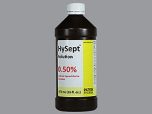 HYSEPT S 0.50% SOD PATR 473ML