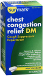 Sunmark Chest Congestion Relief DM Caplets