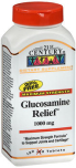 21st Century Glucosamine Relief 1000 mg Tablets Maximum Strength