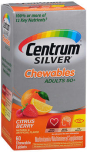 Centrum Silver Adults 50+ Chewables Tablets Citrus Berry - 60 ct