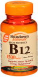 Sundown Naturals B12 1500 mcg Time Release - 60 Tablets