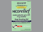 NICORELIEF GUM 4MG MNT MMP 110