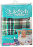 Essential Medical Supply Quik-Sorb Reusable Underpad 18x24 Plaid