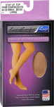 Loving Comfort Legs Thigh High Support Stockings Firm Compression Beige Large - 1 pair