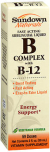 Sundown Naturals Sublingual Liquid B Complex with B-12 - 2 oz