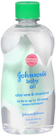 Johnson & Johnson Baby Oil Aloe Plus Vitamin E - 14 oz