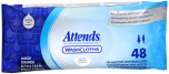 Attends Pre-Moistened Adult Washcloths Large