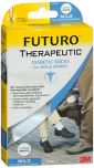 FUTURO Therapeutic Diabetic Socks for Men and Women Crew Length Large White Mild Compression