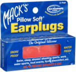 Mack's Pillow Soft Earplugs Orange - 2 Pair