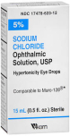 Akorn Sodium Chloride Solution Eye Drops - 0.5 oz